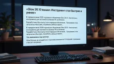 Glow 26.10 вышел. Инструмент стал быстрее и умнее